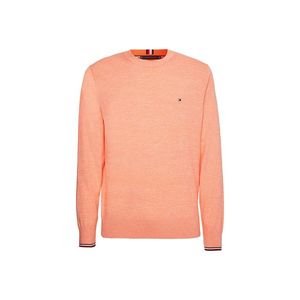 Tommy Hilfiger Sweater - TIPPED PIMA CTN MOULINE C-NK orange obraz