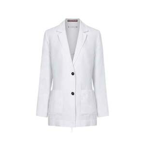 Tommy Hilfiger Blazer - LINEN RELAXED SB BLAZER white obraz