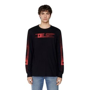 Diesel T-shirt - T-JUST-LS-E5 T-SHIRT black obraz