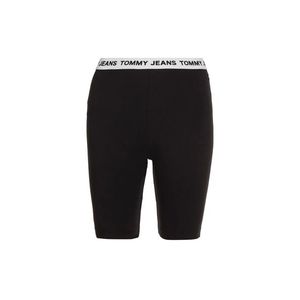 Tommy Jeans Shorts - TJW LOGO WAISTBAND CYCLE SHORT black obraz