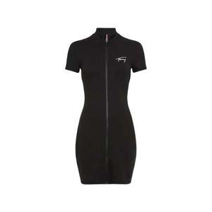 Tommy Jeans Dress - TJW TOMMY SIGNATURE BODYCON black obraz