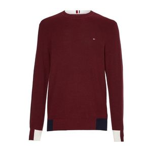 Tommy Hilfiger Sweater - RWB BLOCK PLACEMENT CREW red obraz