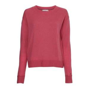 Tommy Hilfiger Sweater - SOFTWOOL C-NK SWEATER pink obraz