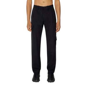 Diesel Trousers - P-RHEE-NW TROUSERS black obraz