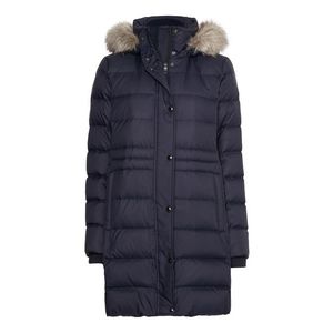 Tommy Hilfiger Jacket - TYRA DOWN COAT WITH blue obraz