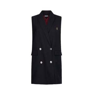 Tommy Hilfiger Blazer - WOOL BLEND BLAZER NS blue obraz