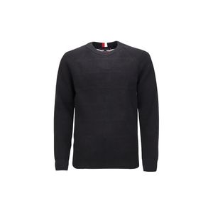 Tommy Hilfiger Sweater - STRUCTURE CHANGE SWEATER black obraz