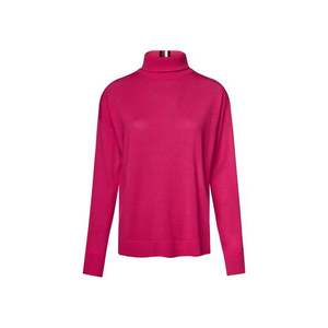 Tommy Hilfiger Sweater - JAKAYLA HIGH-NK SWTR pink obraz