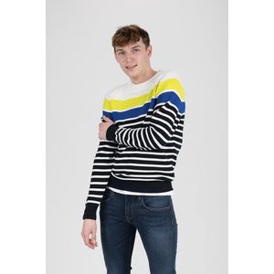 Tommy Hilfiger Sweater - BRETON STRIPED SWEATER multicolor obraz