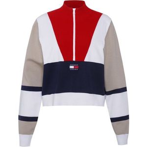 Tommy Jeans Sweater - TJW COLORBLOCK LOGO SWEATER multicolor obraz