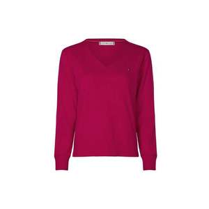 Tommy Hilfiger Sweater - NOLAA V-NK SWT LS red obraz