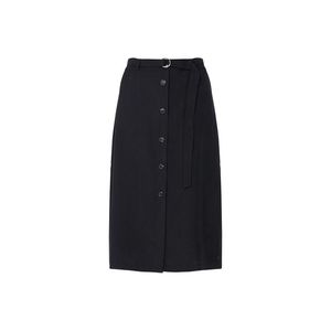 Tommy Hilfiger Skirt - TENCEL TWILL SKIRT black obraz