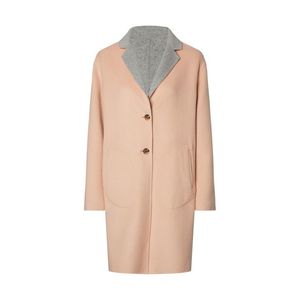 Tommy Hilfiger Coat - ALISON REV DF WOOL BLEND COAT pink obraz