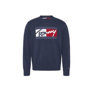 Tommy Jeans Sweater - TJM BRANDED SWEATER blue obraz