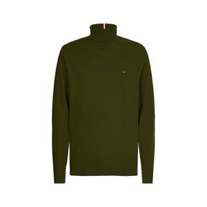 Sweater - Tommy Hilfiger PIMA COTTON CASHMERE ROLL NECK green obraz