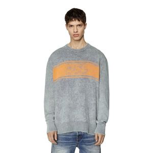 Diesel Sweater - K-ORTEZ KNITWEAR grey obraz