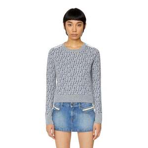 Diesel Sweater - M-ORAIAH-MON KNITWEAR blue obraz