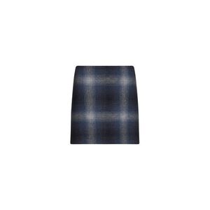 Skirt - Tommy Hilfiger WOOL SHADOW CHECK SHORT SKIRT blue obraz