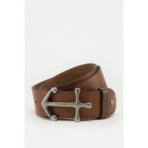 Tommy Hilfiger Belt - anchor belt brown obraz