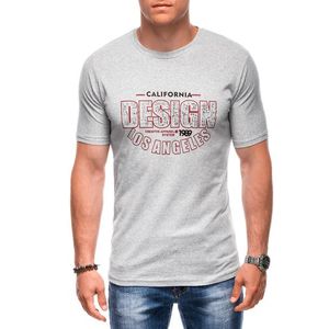 t-shirt with contrasting print obraz