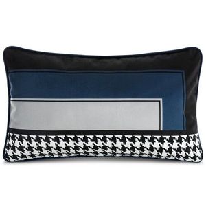 Eurofirany Unisex's Pillow Case 442181 Navy Blue obraz