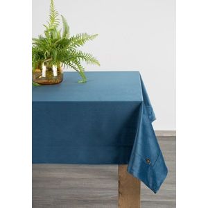 Eurofirany Unisex's Tablecloth 421133 Navy Blue obraz