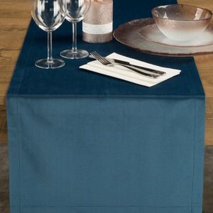 Eurofirany Unisex's Tablecloth 421715 Navy Blue obraz