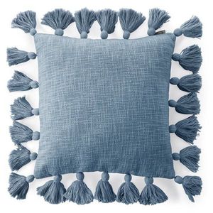 Eurofirany Unisex's Pillow Case 425498 Navy Blue obraz