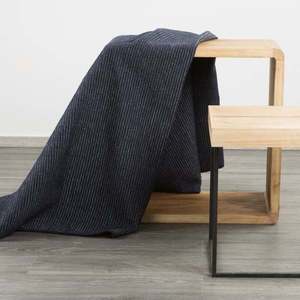 Eurofirany Unisex's Blanket 416441 Navy Blue obraz