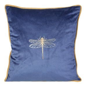 Eurofirany Unisex's Pillow Case 382103 Navy Blue obraz