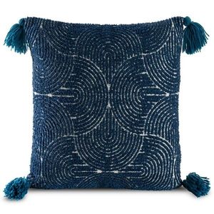 Eurofirany Unisex's Pillow Case 440087 Navy Blue obraz