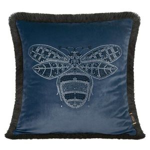 Eurofirany Unisex's Pillow Case 434098 Navy Blue obraz