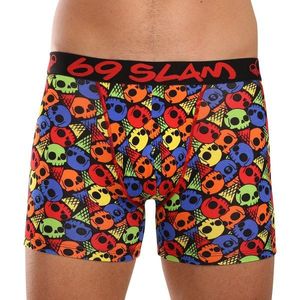 Pánské boxerky 69SLAM fit bamboo SKULL CONE obraz