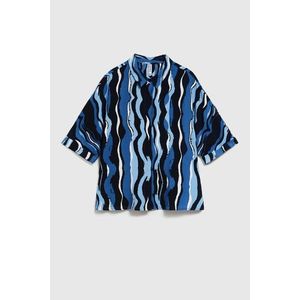 Dámská košile se vzorem MOODO - námořnická modrá obraz
