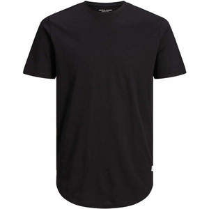 Jack&Jones Pánské triko JJENOA Long Line Fit 12113648 Black XL obraz