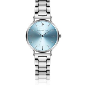 Emily Westwood Light Blue Sunray Watch EGL-4218SQ obraz