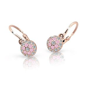 Cutie Jewellery Dětské náušnice z růžového zlata C2150-10-X-4 růžová obraz