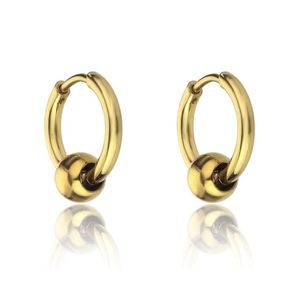 Marc Malone Pozlacené kruhové náušnice Everly Gold Earrings MCE23023G obraz