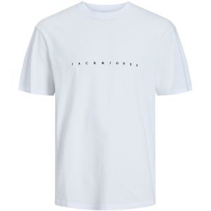 Jack&Jones Pánské triko JJESTAR Relaxed Fit 12234746 White S obraz