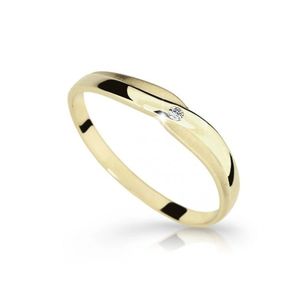 Cutie Jewellery Zlatý zásnubní prsten se zirkonem Z6875–2006-10-X-1 49 mm obraz