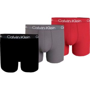 Calvin Klein 3 PACK - pánské boxerky NB2971A-GYR S obraz