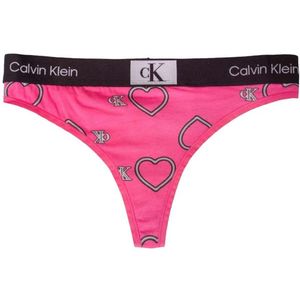 Calvin Klein Dámská tanga CK96 QF7479E-KCC XL obraz