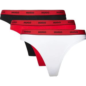 Hugo Boss 3 PACK - dámská tanga HUGO 50480150-990 L obraz