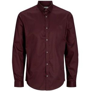 Jack&Jones Pánská košile JPRBLACARDIFF Slim Fit 12201905 Winetasting S obraz