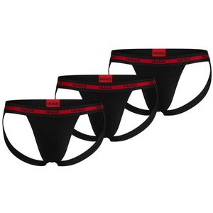 Hugo Boss 3 PACK - pánské slipy HUGO JOCK STRAP 50496724-002 XXL obraz