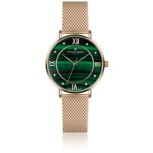 Frederic Graff Lizy Rose Gold Mesh Watch FDL-3218 obraz