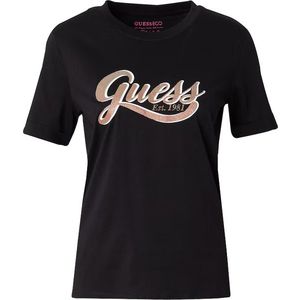 Guess Dámské triko Regular Fit W4YI09JA914-JBLK S obraz