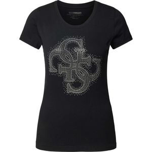 Guess Dámské triko Slim Fit W4YI37J1314-JBLK L obraz