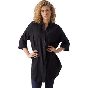 Vero Moda Dámská košile VMNATALI Regular Fit 10279688 Black XS obraz