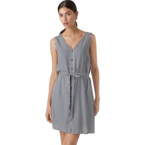 Vero Moda Dámské šaty VMBUMPY Regular Fit 10286519 Snow White XS obraz